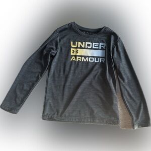 Under Armour Gray Long Sleeve Performance Tee